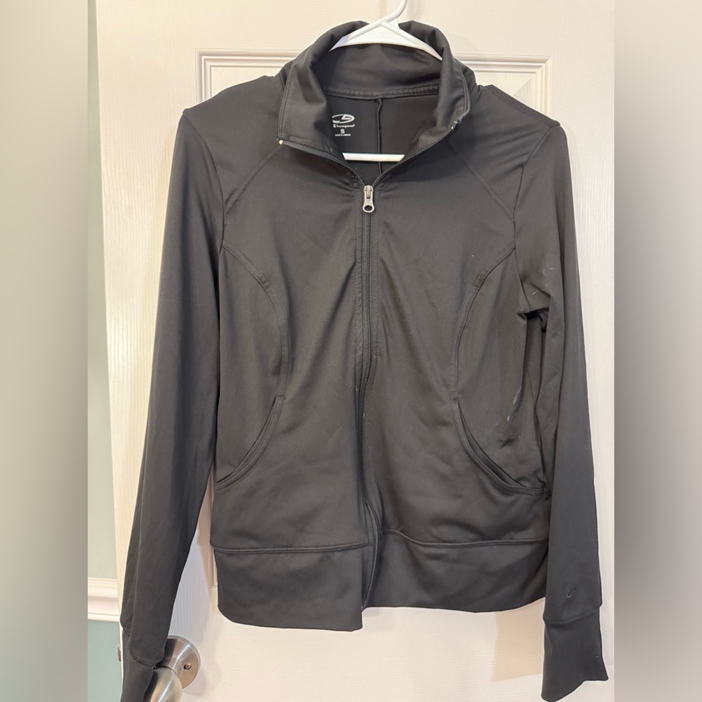 C9 by Champion | black zip up, athletic jacket, size S ￼